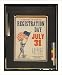 Historic Print (L): Territory of Hawaii registration day July 31