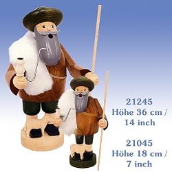 Christmas Smoker - Shepherd (18cm / 7 in)