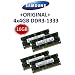 Samsung 16GB Dual Channel Kit 4x 4GB, 204 pin, DDR3-1333 SO-DIMM (1333Mhz, PC3-10600S, CL9)
