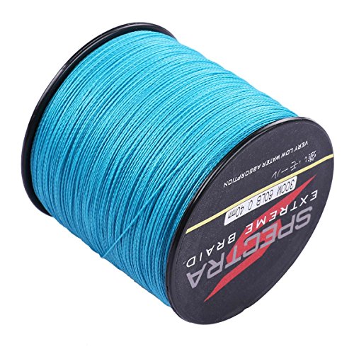Spectra 100%Pe Braided Fishing Line 6-300Lb Test Blue 100m-2000m