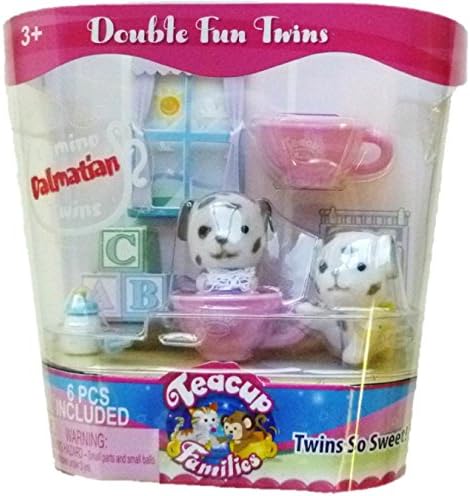 Teacup Families Domino Dalmatian Double Fun Twins Playset