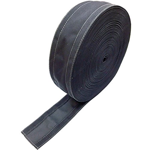 4" SafCord Carpet Cord Cover - Length: 100FT - Color: Black
