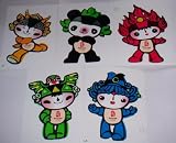 Beijing Olympic Fuwa Car Bumber Sticker