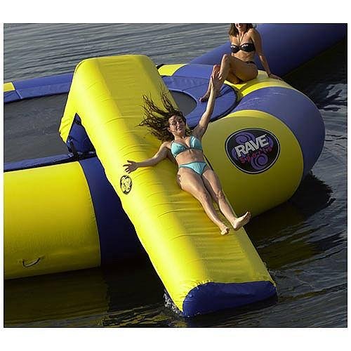 Large Aqua Slide Water Trampoline Attachment