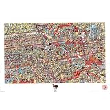 Where's Waldo (Cake Factory) Art Poster Print - 36x24