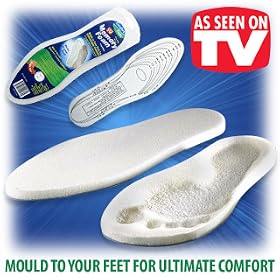 2 Pairs Memory Foam Orthopedic insoles For Your Feets Comfort & support