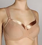 La Leche Cotton Blend Wire Bra with Satin Neck - Sand