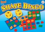 Lauri Crepe Rubber SHAPE BINGO Game