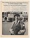 1972 Robert Morley BOAC British Airways Photo Print Ad Image