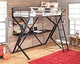 Twin Over Desk Loft Bed