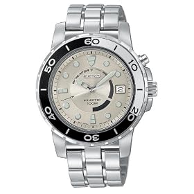 With Seiko Men's Kinetic