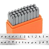 ImpressArt- Basic Bridgette Lowercase Letter Metal Stamp Set