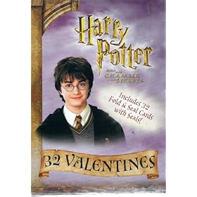 HARRY POTTER AND THE CHAMBER OF SECRETS VALENTINE CARDS