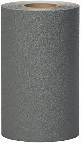 Jessup 3620-12 Safety Track Coarse Resilient Non-Slip High Traction Vinyl Safety Tape (Gray, 12-Inch by 60-Foot Roll)