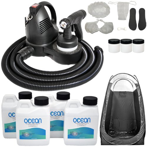 Turbo Tan Premium (Model T75) Professional Sunless HVLP Turbine Spray Tanning System with a