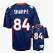 Shannon Sharpe 1997 Denver Broncos #84 Gridiron Classics Premier Throwback Reebok NFL Football Jerse