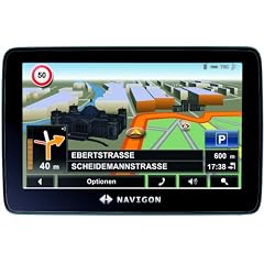 Navigon 7310 Navigationssystem (10,9 cm (4,3 Zoll) Display, Europa 40, TMC, Panorama View 3D, Sprachsteuerung)