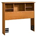 Orchard Hills Bookcase Headboard - Carolina Oak (Twin)