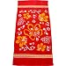 Reise Strandtuch, 70x140cm, Farbe:red combo