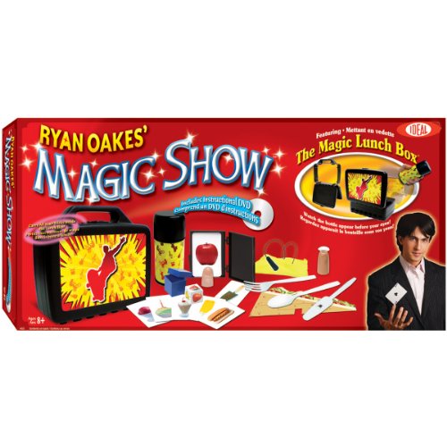 Ideal Ryan Oakes 101-Trick Magic Show with Magic Lunch Box Set and Instructional DVD