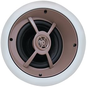 Proficient Audio Systems C660 6.5-Inch Graphite LCR Angled Ceiling Speaker