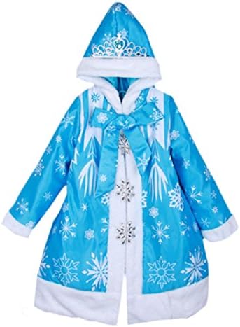 EBEN BRAND Girls Hooded Long Thicken Coat Warm Jacket Christmas Coat