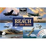 Jigsaw 4 x 250 Pieces including CD Reach for the Skies