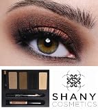 SHANY smokey eyes -Eyeshades,mascara,eyeliner – Matte Brown