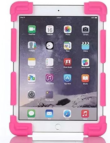 Case Guard® Lenovo IdeaPad K1/Miix 10, Miix 2 10, Miix 3 10.1 Case (8.9" - 12" Universal Case, Stand, Silicon) (hot pink)