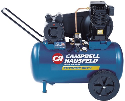 Campbell Hausfeld VT6290 20 Gallon ASME Oil-Lubricated Horizontal Air Compressor