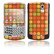 Dots Brown Design Protective Skin Decal Sticker for Blackberry Curve 8300/ 8310/ 8320 Cell Phones