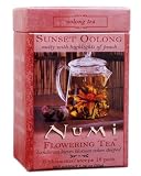 Numi Tea Sunset Oolong Tea, Orange Lilly, Amaranth, 1.06-Ounce Units (Pack of 3)