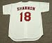MIKE SHANNON St. Louis Cardinals 1967 Majestic Cooperstown Throwback Home Baseball Jersey, XL