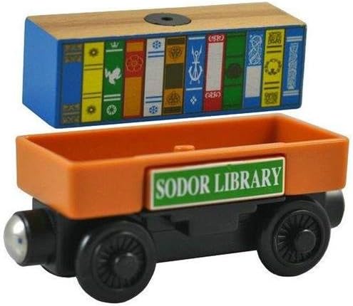Storybook Library Cargo Car and Load - Thomas Wooden Railway Train Tank Engine - Brand New Loose