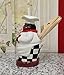 black chef kitchen utensil holder