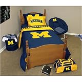 Michigan Wolverines NCAA Comforter Set (Twin/Twin XL)