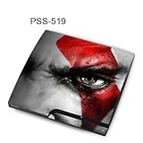 Taylorhe Skins PS3 Slim Decal/ god of war