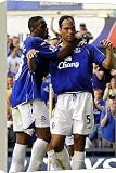 Box Canvas Print of Football - Everton v Newcastle United Barclays Premier League - Goodison Park -... from Everton ePhoto