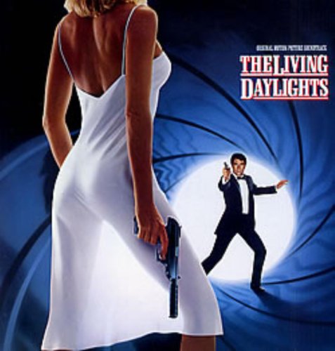Original album cover of The Living Daylights by James Bond - OST
