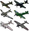 InAir WWII Planes 6 Piece Set - Assortment 2 InAir WWII Planes 6 Piece Set - Assortment 2