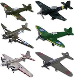 InAir WWII Planes 6-pc Set - Assortment 2