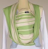 Didymos 397006 Babytragetuch, Modell Standard gr&uuml;n, Gr&ouml;&szlig;e 6