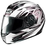HJC CL-15 Cyclone MC-8 Full Face Motorcycle Helmet White/Pink/Black M