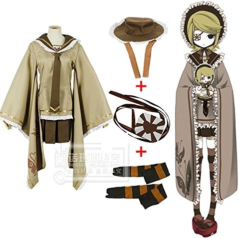 Foocc Anime Manga VOCALOID Figure Miku Hatsune Kagamine Rin Cosplay Costume