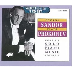 Gyorgy Sandor Plays Prokofiev