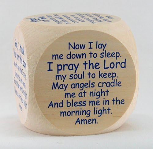 The Original Bedtime Prayer Cube (Bedtime Prayer Die) for Children by Creator Mundi