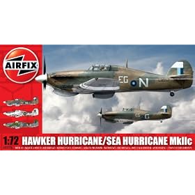 Airfix A02096 Hawker Hurricane/ Sea Hurricane MkIIc 1:72 Scale Military Aircraft Series 2 Model Kit