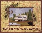 IMAGE OF Home is Where You Hook Up PREMIUM GRADE Rolled CANVAS Art Print Anita Phillips 14x11