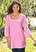 How To Measure Bra Sizes : Jessica London® Essential Knit Square Neck Tunic