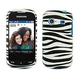 iNcido Brand Samsung Character R640 Cell Phone Black/White Zebra Protective ....